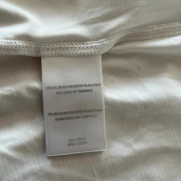 5/20$ Lolë T-Shirt top off the shoulder sleeve with braided back - Picture 5 of 8